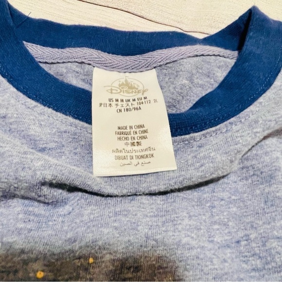 Walt Disney World 50th Anniversary Park Icons Ringer Blue TShirt. Unisex… - Picture 5 of 5